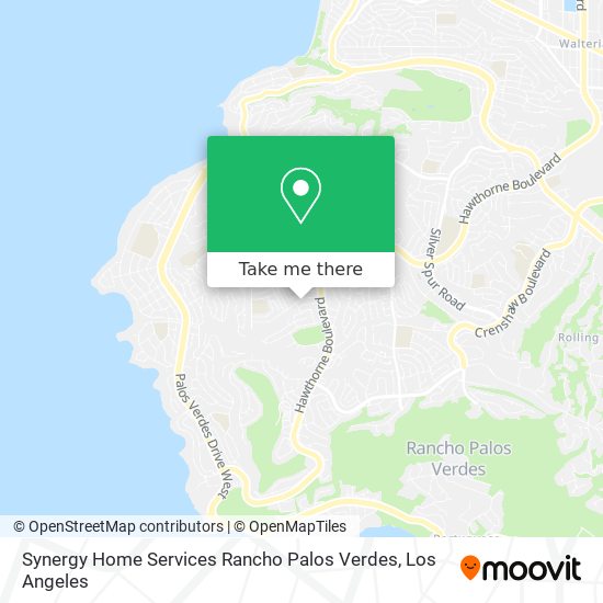 Synergy Home Services Rancho Palos Verdes map