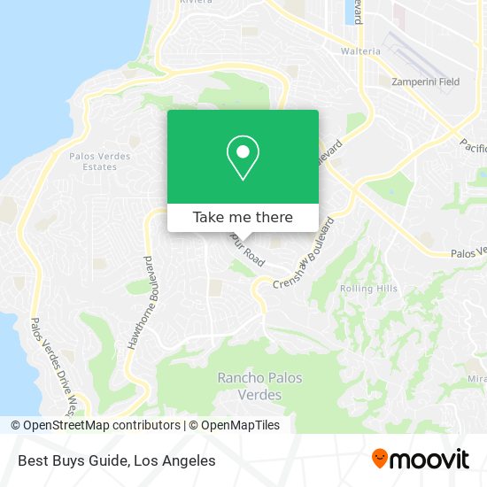 Mapa de Best Buys Guide