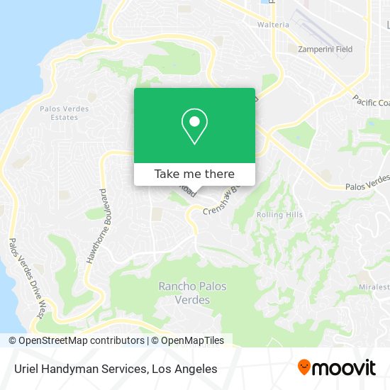 Mapa de Uriel Handyman Services