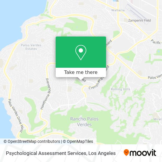 Mapa de Psychological Assessment Services