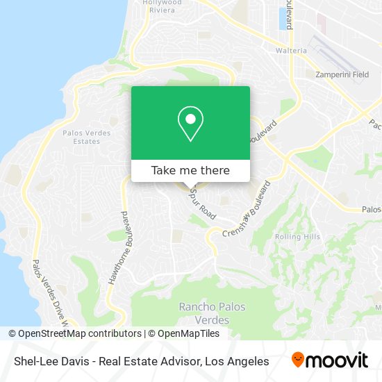 Shel-Lee Davis - Real Estate Advisor map