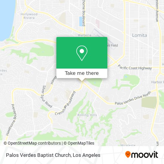 Mapa de Palos Verdes Baptist Church