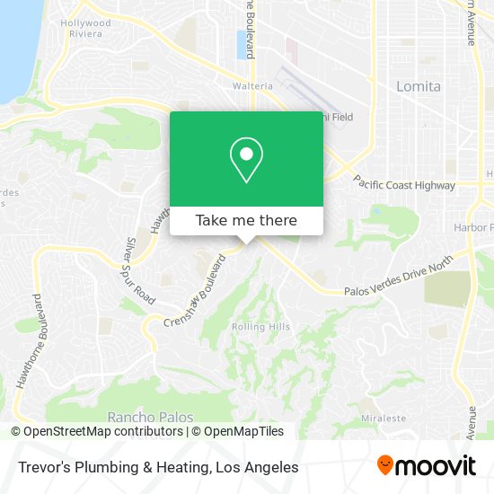 Trevor's Plumbing & Heating map