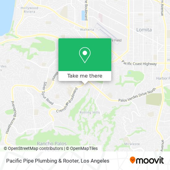 Pacific Pipe Plumbing & Rooter map