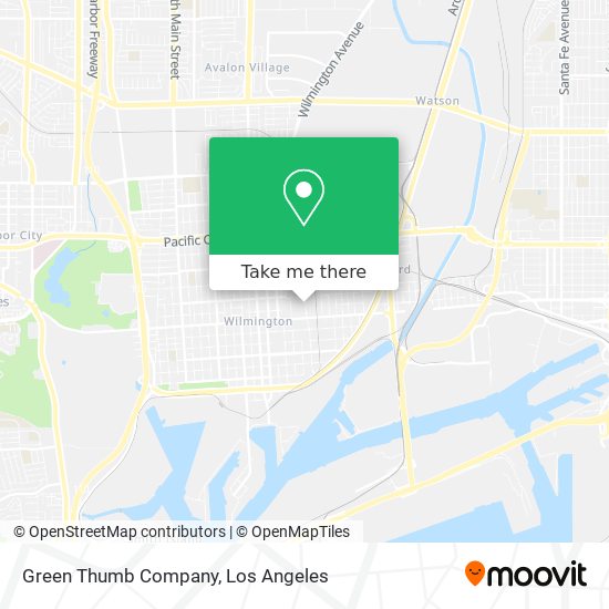 Mapa de Green Thumb Company