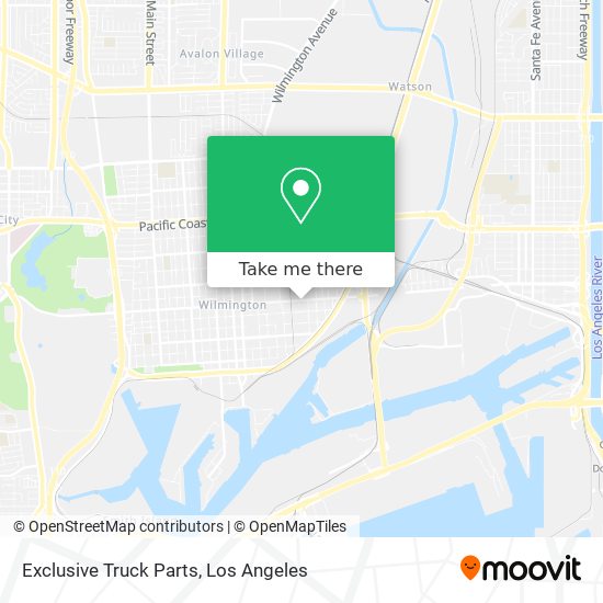Exclusive Truck Parts map