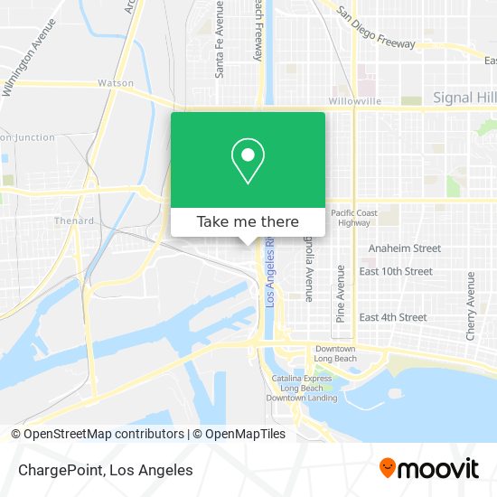 ChargePoint map