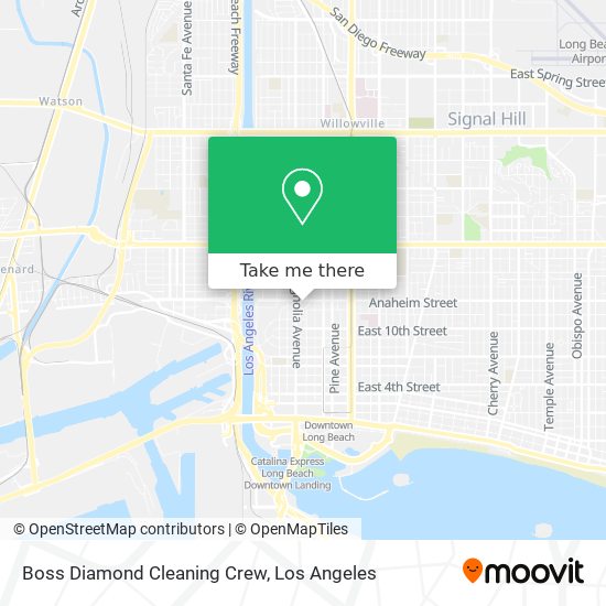 Mapa de Boss Diamond Cleaning Crew