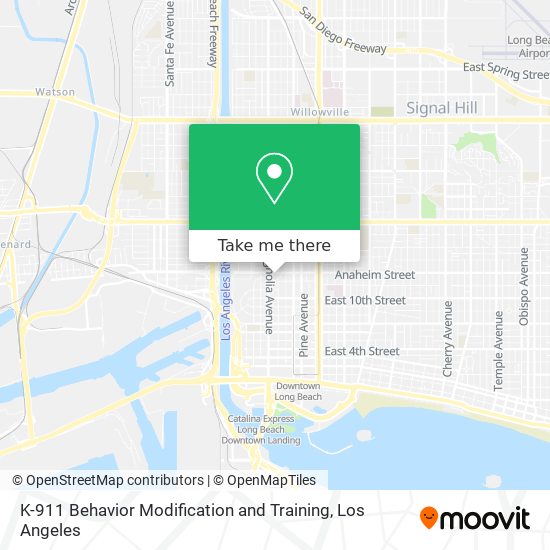 Mapa de K-911 Behavior Modification and Training
