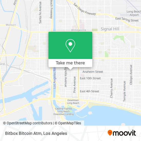 Mapa de Bitbox Bitcoin Atm