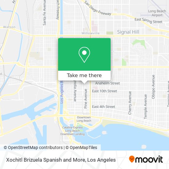 Xochitl Brizuela Spanish and More map