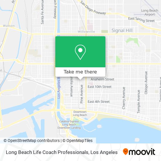 Mapa de Long Beach Life Coach Professionals