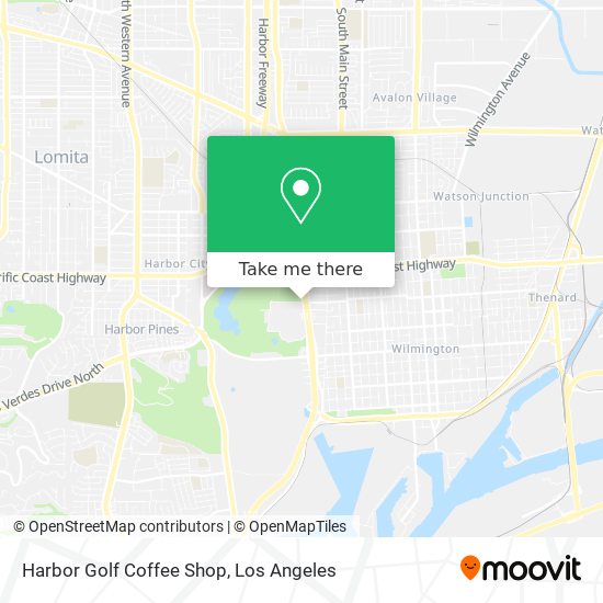 Harbor Golf Coffee Shop map