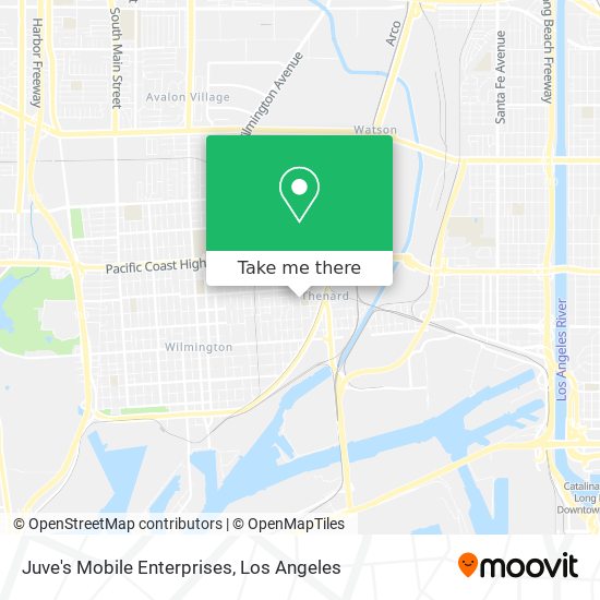 Juve's Mobile Enterprises map
