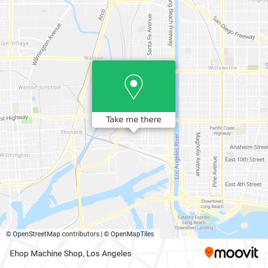 Ehop Machine Shop map