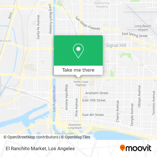 El Ranchito Market map