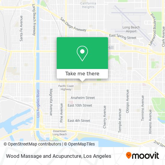 Wood Massage and Acupuncture map