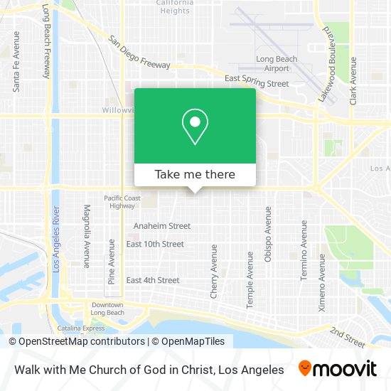Mapa de Walk with Me Church of God in Christ