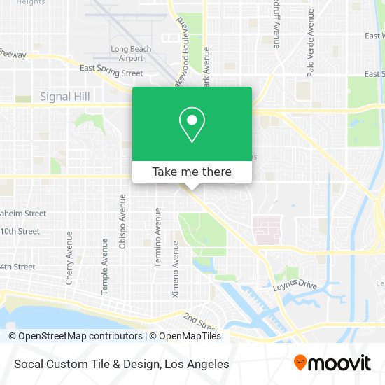 Socal Custom Tile & Design map