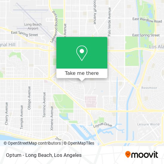 Optum - Long Beach map