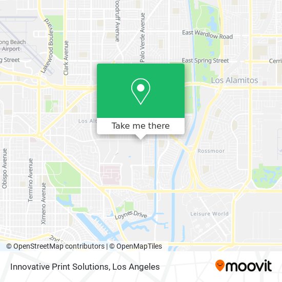 Innovative Print Solutions map