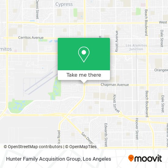 Mapa de Hunter Family Acquisition Group