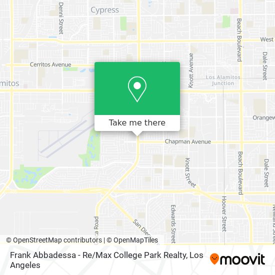 Mapa de Frank Abbadessa - Re / Max College Park Realty