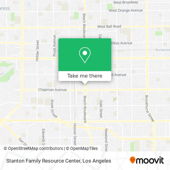 Mapa de Stanton Family Resource Center