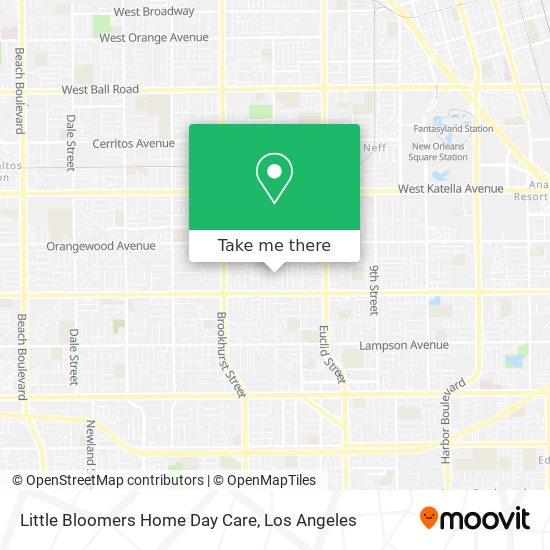 Little Bloomers Home Day Care map