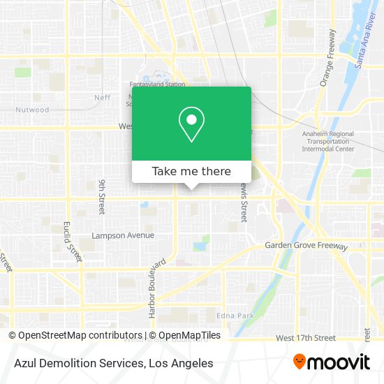 Azul Demolition Services map