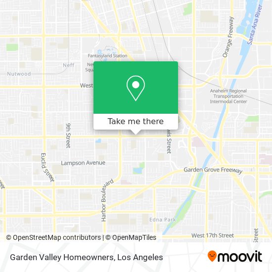 Mapa de Garden Valley Homeowners