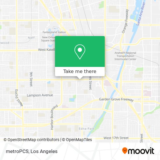 metroPCS map