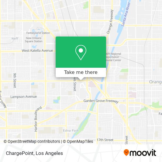 ChargePoint map