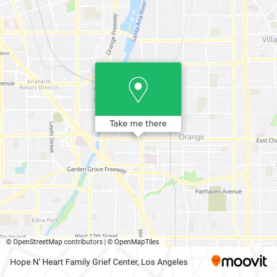 Hope N' Heart Family Grief Center map
