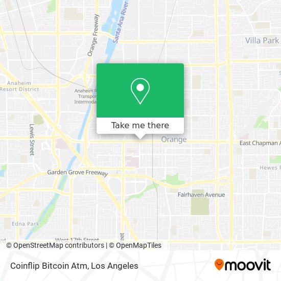 Mapa de Coinflip Bitcoin Atm