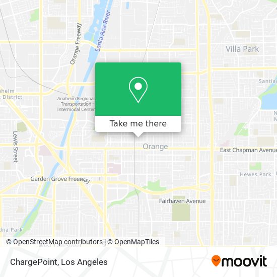 ChargePoint map