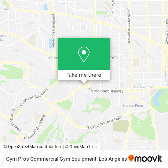 Mapa de Gym Pros Commercial Gym Equipment