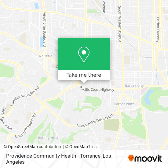 Providence Community Health - Torrance map