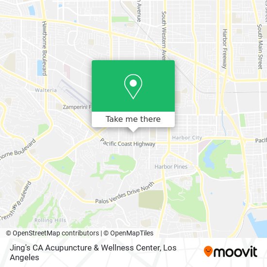 Jing's CA Acupuncture & Wellness Center map