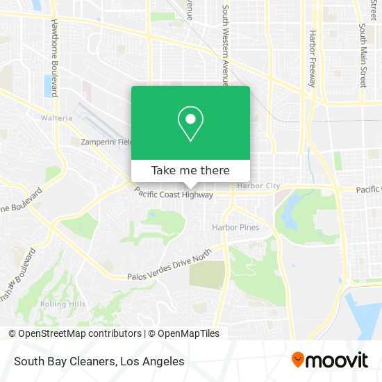 South Bay Cleaners map