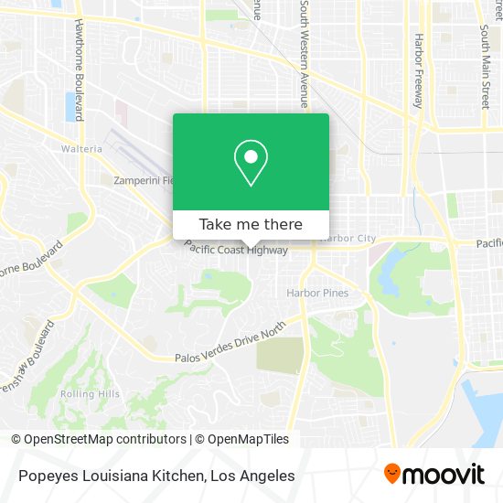 Mapa de Popeyes Louisiana Kitchen