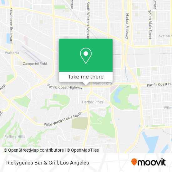 Rickygenes Bar & Grill map