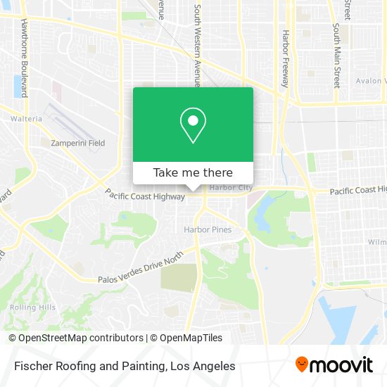 Mapa de Fischer Roofing and Painting