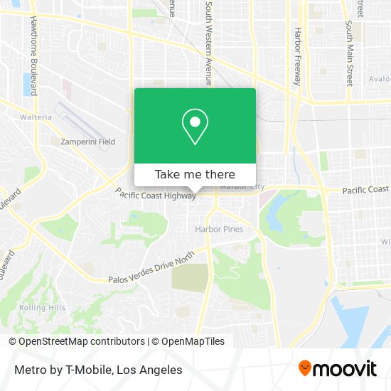 Metro by T-Mobile map