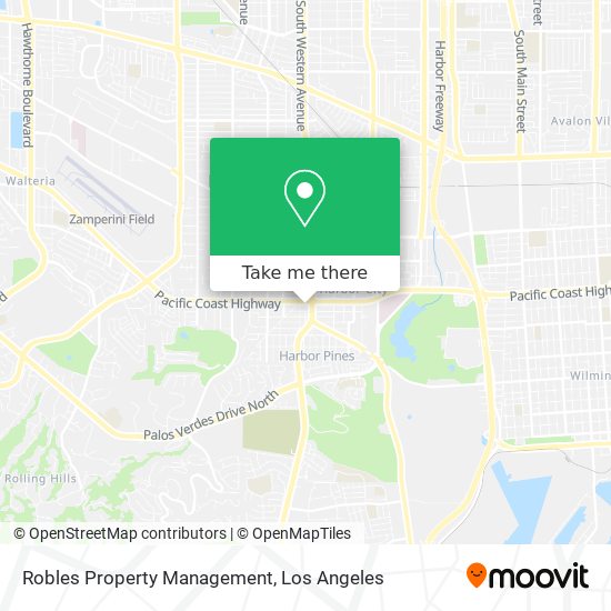 Robles Property Management map