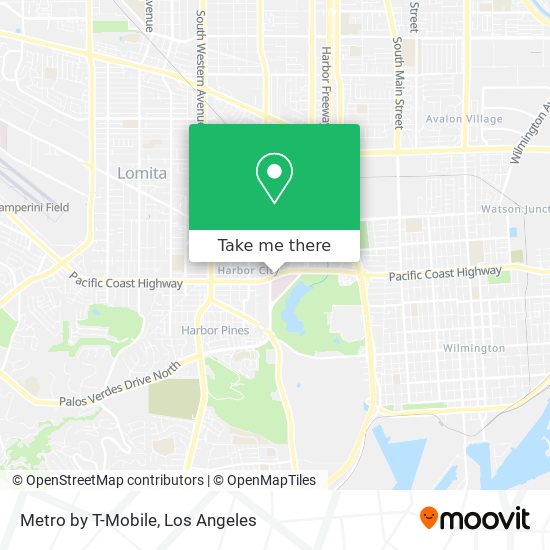 Metro by T-Mobile map