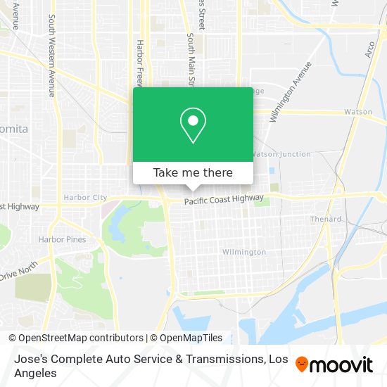 Mapa de Jose's Complete Auto Service & Transmissions