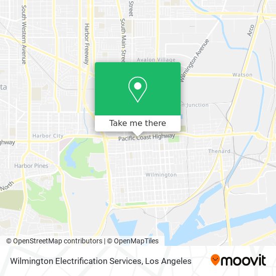 Mapa de Wilmington Electrification Services
