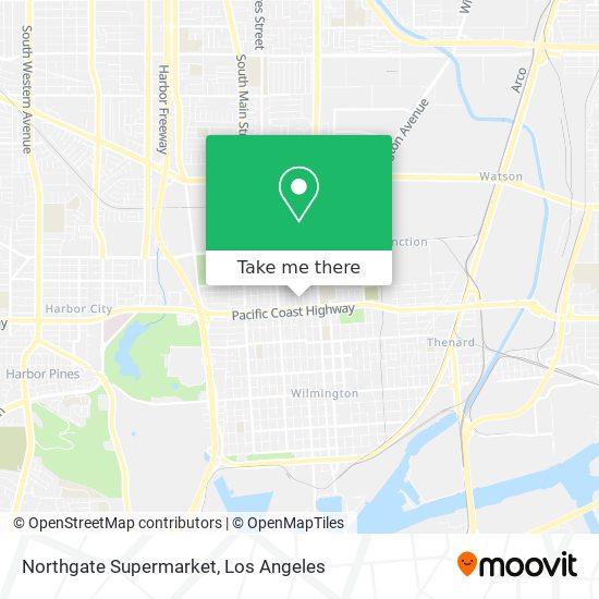 Mapa de Northgate Supermarket