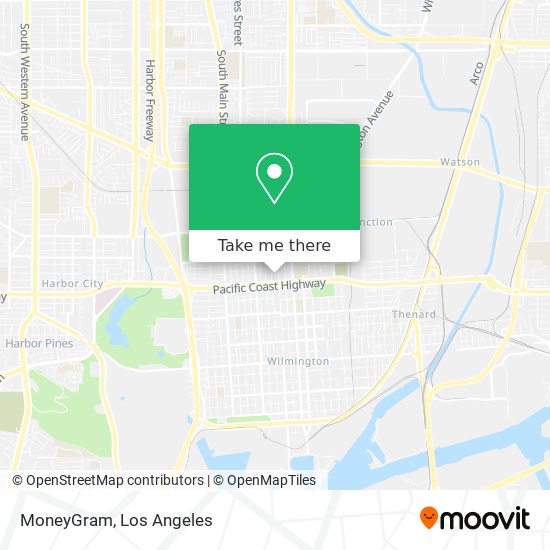 MoneyGram map